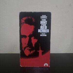 The Hunt for Red October VHS 1990 Sean Connery